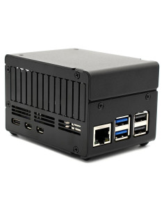 Caja KKSB para Raspberry Pi 5 con Espacio para HATs y Enfriador