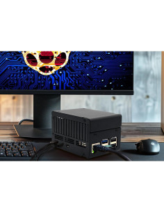 Caja KKSB para Raspberry Pi 5 con Espacio para HATs y Enfriador 2