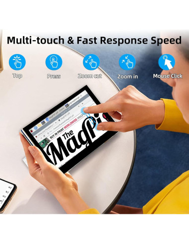 Pantalla táctil 4.3" iPistBit para Raspberry Pi 800x480