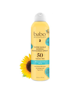 Protector Solar Mineral Babo Botanicals Spray SPF 50 - Piel Sensible