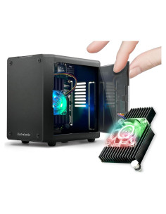 Caja Mini PC ElectroCookie para Raspberry Pi 5 con Enfriador RGB