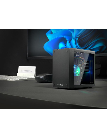Caja Mini PC ElectroCookie para Raspberry Pi 5 con Enfriador RGB