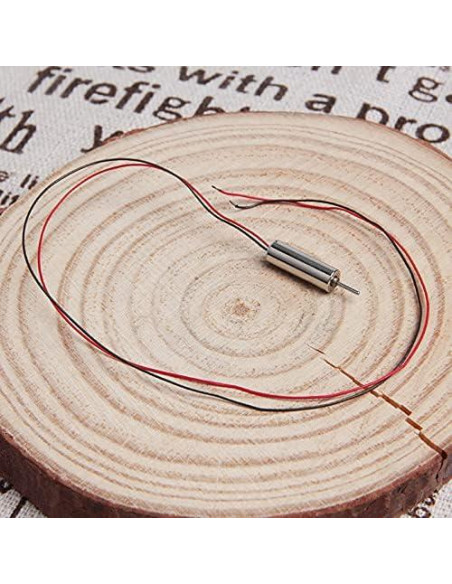 Motor DC Mini Acxico 4mm 60000RPM 5Pcs para Dron RC