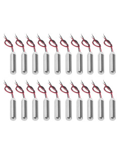 20 Motores Sin Núcleo DC 7x25mm AEDIKO 8000-24000rpm