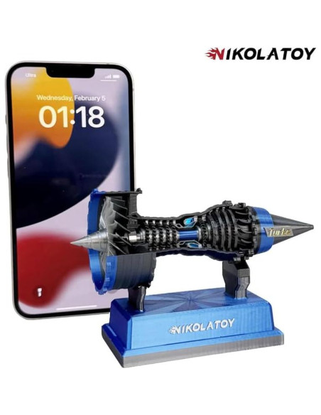 Modelo Turbofan Trent 900 NIKOLATOY 12cm Juguete Educativo Modelo Turbofan Trent 900 NIKOLATOY 12cm Juguete Educativo