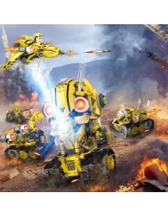 Kit de Robot RC STEM 5 en 1 LESSETI 673PCS Juguete Educativo 2