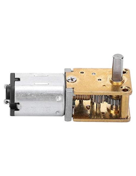 Motor de Engranaje Mini DC Hilitand 6V 70RPM con Encoder