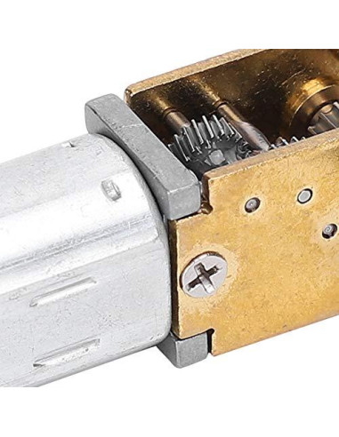 Motor de Engranaje Mini DC Hilitand 6V 70RPM con Encoder