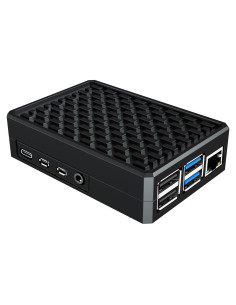 Caja de Aluminio Miuzei para Raspberry Pi 4 con Enfriamiento