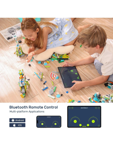 Kit Robótico Educativo Makerzoid 600 Bloques 6+ Años