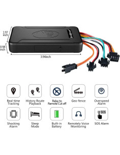 Rastreador GPS 4G SinoTrack ST-906L con Monitoreo de Voz 2