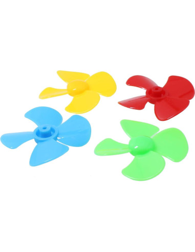 20 Hélices Plásticas 40mm para Motor DC 2mm MTQY