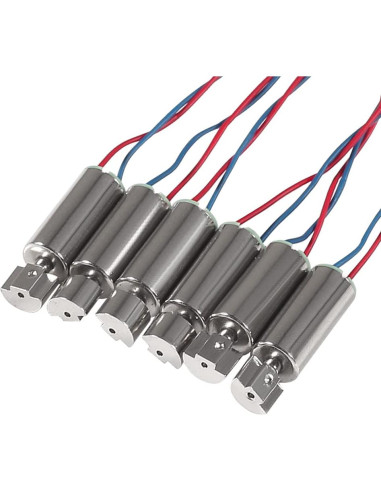 Motor Vibrante Micro Sin Núcleo Alinan 6pcs 3V 14000RPM 6x14mm