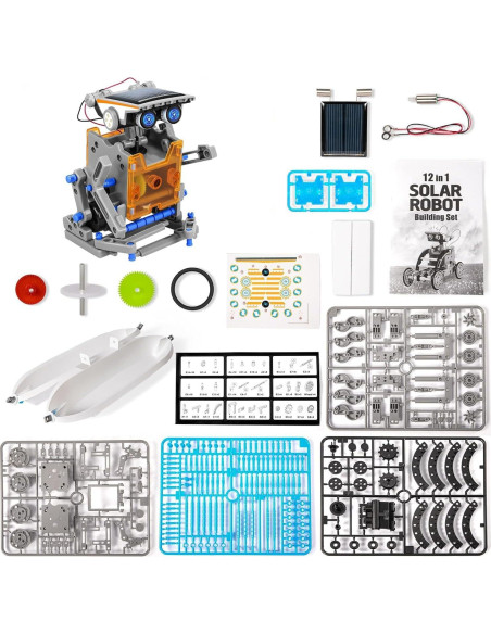 Kit Robot Solar 13 en 1 Hubsan para Niños 8-12 Años Kit Robot Solar 13 en 1 Hubsan para Niños 8-12 Años