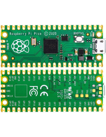 Placa Microcontrolador Raspberry Pi Pico ICEASY 2 Paquete