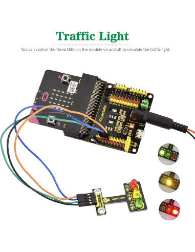 Kit de Inicio 45 Sensores Keyestudio Micro:bit V2.2