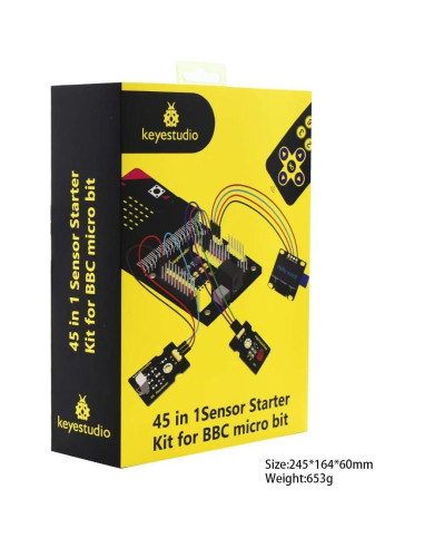 Kit de Inicio 45 Sensores Keyestudio Micro:bit V2.2