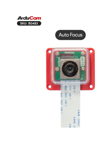Cámara Arducam OwlSight 64MP para Raspberry Pi 3/4/5