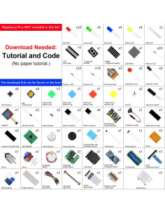 Kit de Inicio RFID Freenove para Raspberry Pi 5/4/3, 122 Proyectos 2