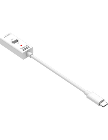 Fuente de Alimentación USB-C 45W CanaKit con PiSwitch para Raspberry Pi 5