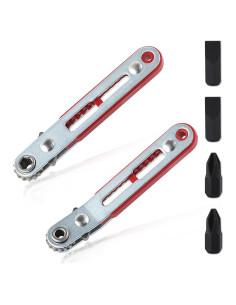 Juego de destornilladores mini LEONTOOL 2 piezas 6,35 mm