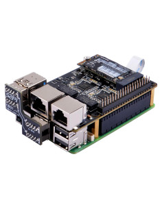 Adaptador Ethernet Dual USB 3.0 a 2.5G GeeekPi U2500 para Raspberry Pi 5