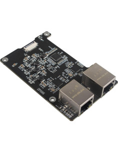 Placa de Expansión HAT PCIe Doble Puerto Ethernet 2.5G ZDE 2