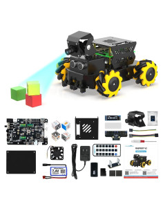 Robot de Visión AI Yahboom Raspbot V2 con Cámara HD