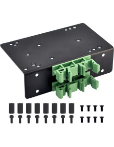 Soporte de Montaje en Riel DIN Electronics-Salon para Raspberry Pi y BeagleBone 2