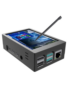 Pantalla Táctil 3.5" CUQI para Raspberry Pi 4 con Ventilador
