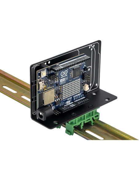 Soporte de Montaje en Riel DIN Electronics-Salon para Raspberry Pi y BeagleBone