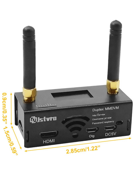 MMDVM Duplex Hotspot SDRGEEK para Raspberry Pi Zero 8G