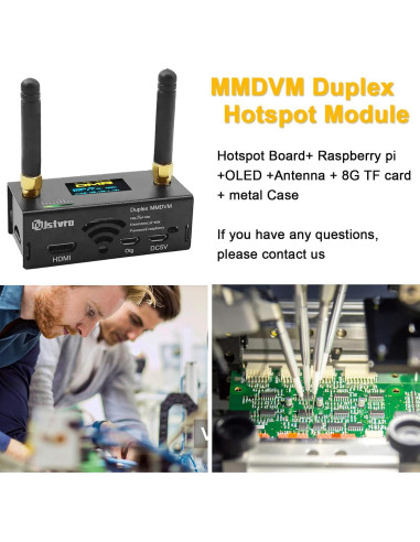 MMDVM Duplex Hotspot SDRGEEK para Raspberry Pi Zero 8G