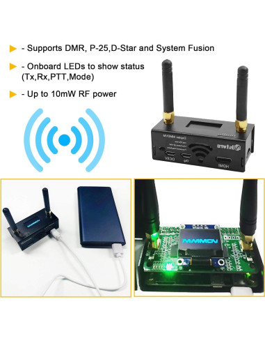 MMDVM Duplex Hotspot SDRGEEK para Raspberry Pi Zero 8G