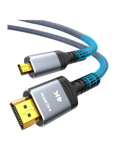 Cable Micro HDMI a HDMI Highwings 3,05m 4K@60Hz Bi-Direccional