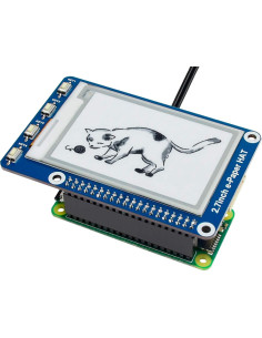 Pantalla E-Ink HAT 2.7" Waveshare 264x176 para Raspberry Pi 2