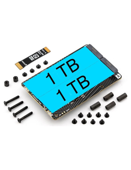 Base NVMe M.2 HAT para Raspberry Pi 5 AAAwave 2 TB