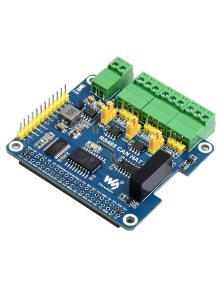 Módulo HAT RS485 CAN Aislado Waveshare para Raspberry Pi Módulo HAT RS485 CAN Aislado Waveshare para Raspberry Pi