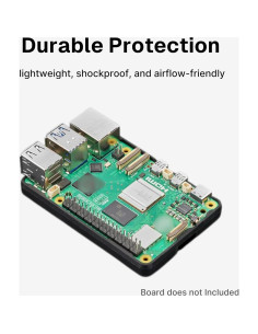 Funda de Parachoques Genérico para Raspberry Pi 5 - Goma Suave 2