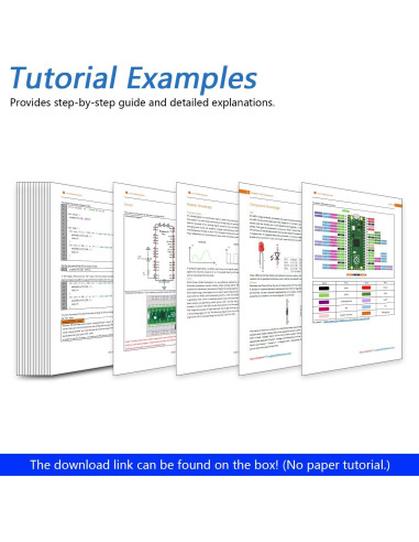 Placa de Desarrollo FREENOVE Raspberry Pi Pico 2 con Encabezado Pre-soldado