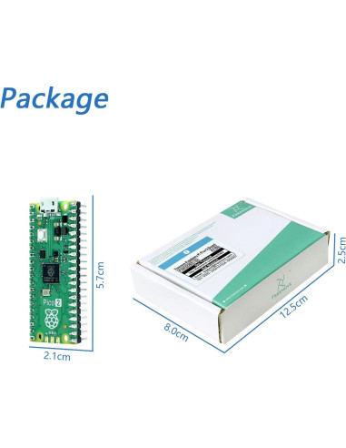Placa de Desarrollo FREENOVE Raspberry Pi Pico 2 con Encabezado Pre-soldado