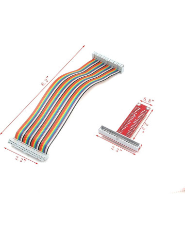 Kit de Expansión GPIO Quluxe para Raspberry Pi 4B - 40 Pines
