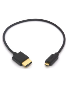 Adaptador Micro HDMI a HDMI GLHONG 30 cm 4K 60Hz