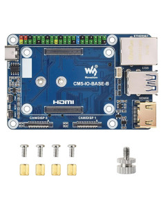 Placa Base CM5 Coolwell para Raspberry Pi Compute Module 5