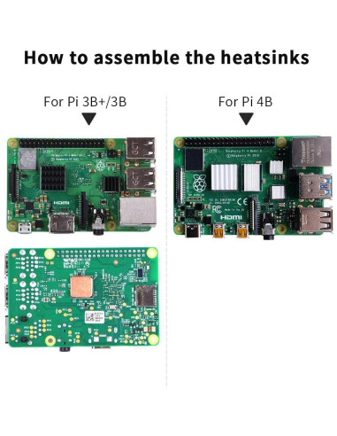 Caja Acrílica GeeekPi para Raspberry Pi 4B y 3B+ con Ventilador