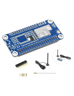 Módulo LoRa SX1262 UeeKKoo HAT para Raspberry Pi con Antena