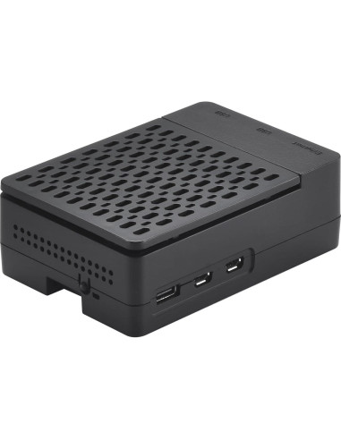 Caja Raspberry Pi 5 MazerPi con Ventilador y Disipadores