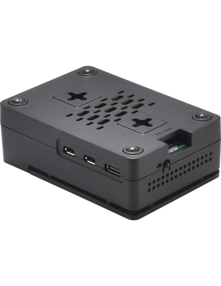 Caja Raspberry Pi 5 MazerPi con Ventilador y Disipadores