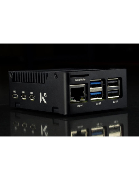 Caja de Aluminio KKSB para Raspberry Pi 5 con Disipador