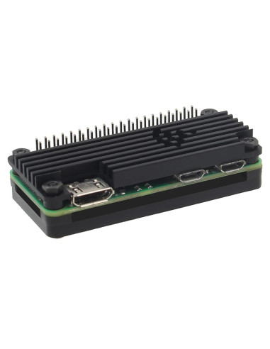 Caja disipador aluminio para Raspberry Pi Zero 2W 6.5x3cm